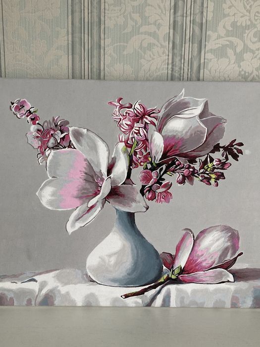 Картина акриловыми красками новая, 2 шт