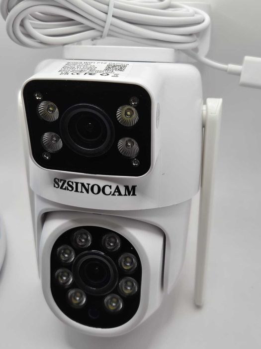 Camera CCTV DUBLA de supraveghere video WIFI Full HD IP BI