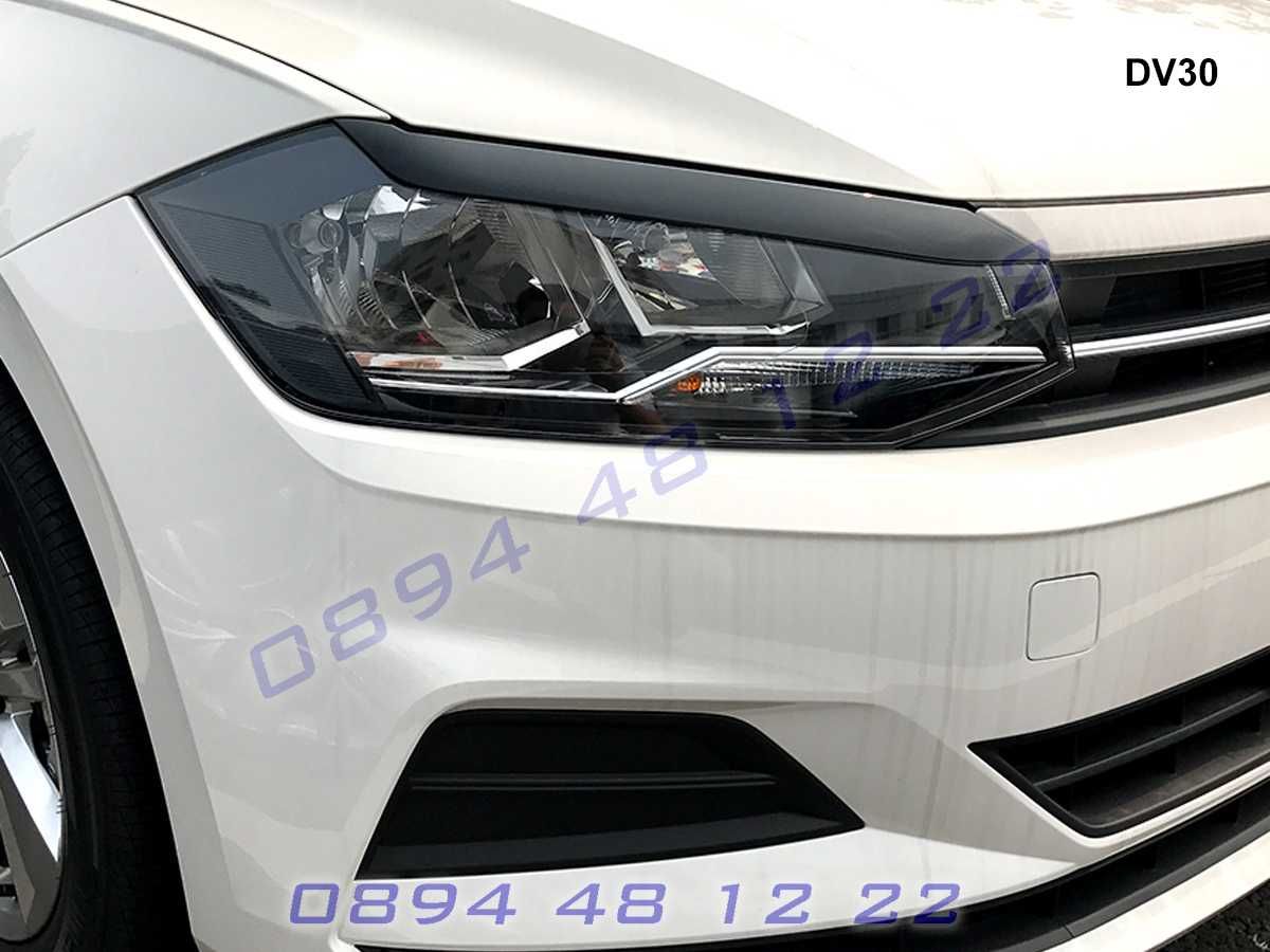 Тунинг Горни Вежди Бленди Фарове Фар VW Polo 5 6 Поло 2011-2021