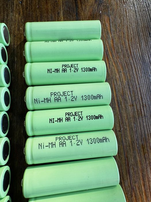 Зареждащи батерии Ni-mh АА project 1.2v 1300mah