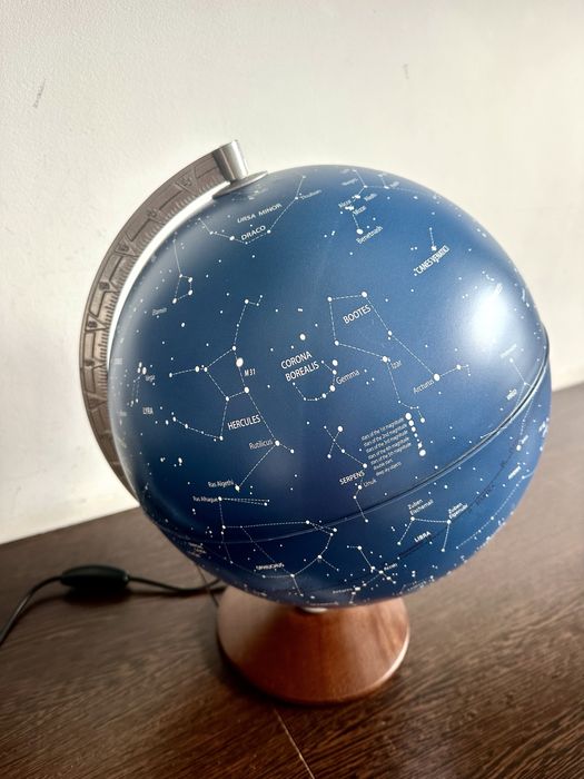 Glob pamantesc cu led - 30 cm