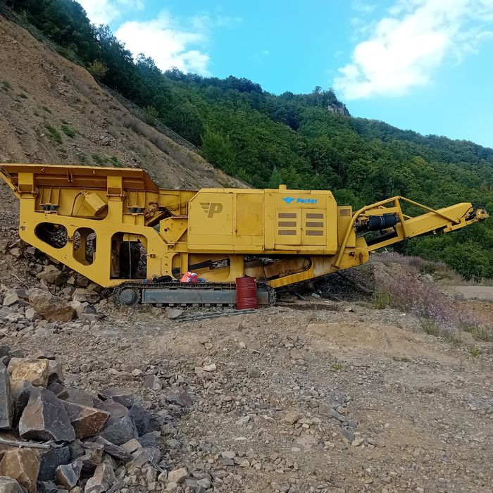 Vând concasor mobil cu falci Parker