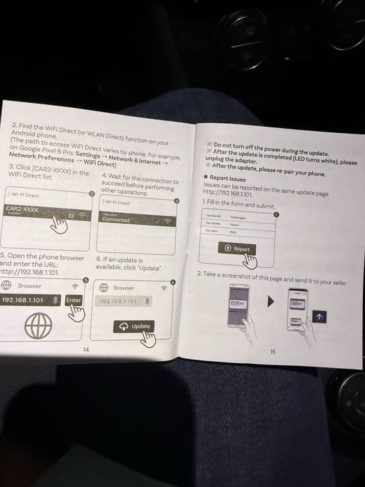 Ottocast mini slim android ios
