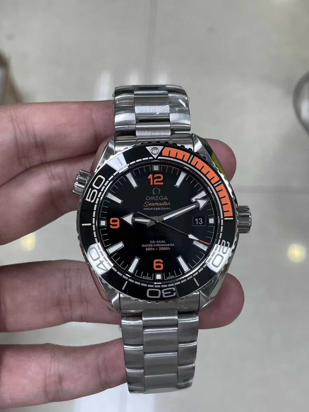 Omega Seamaster Planetocean Silver