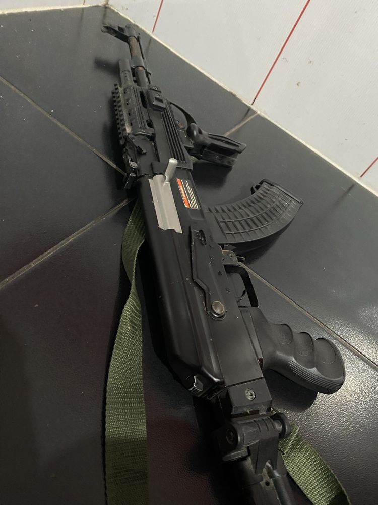 Ak-74 electric semi-automat cu luneta de 9x30+500 bile