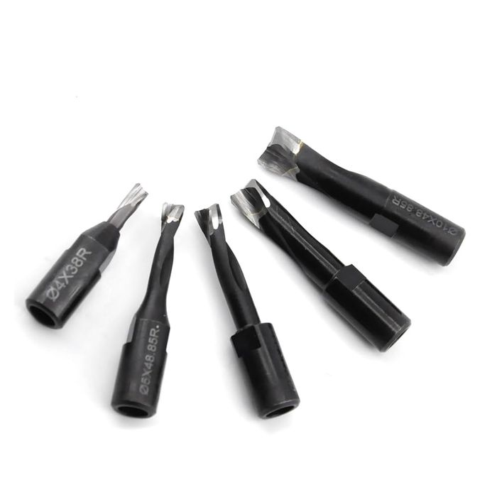 Set 5 Freze Carbide Domino DF500 pentru Festool, 4mm-10mm