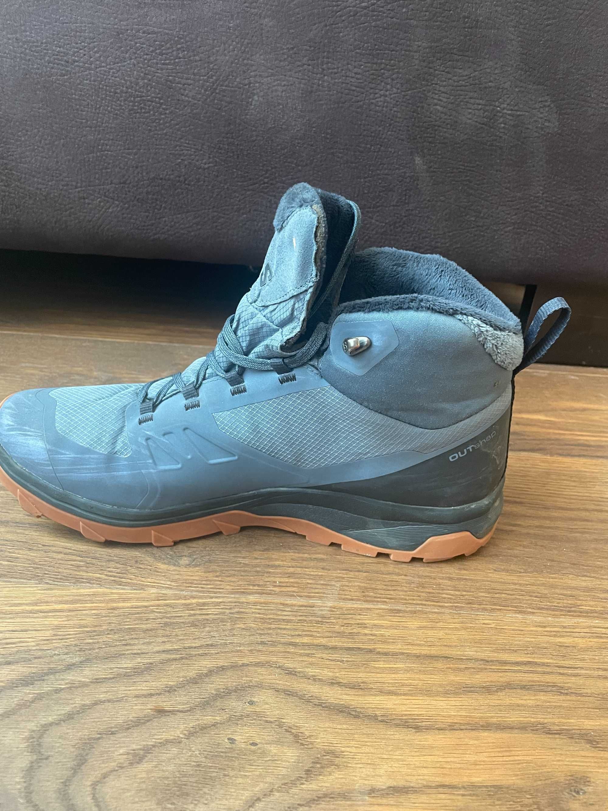 Мъжки зимни обувки Salomon Outsnap Cswp Bering/Carbon/Gum8