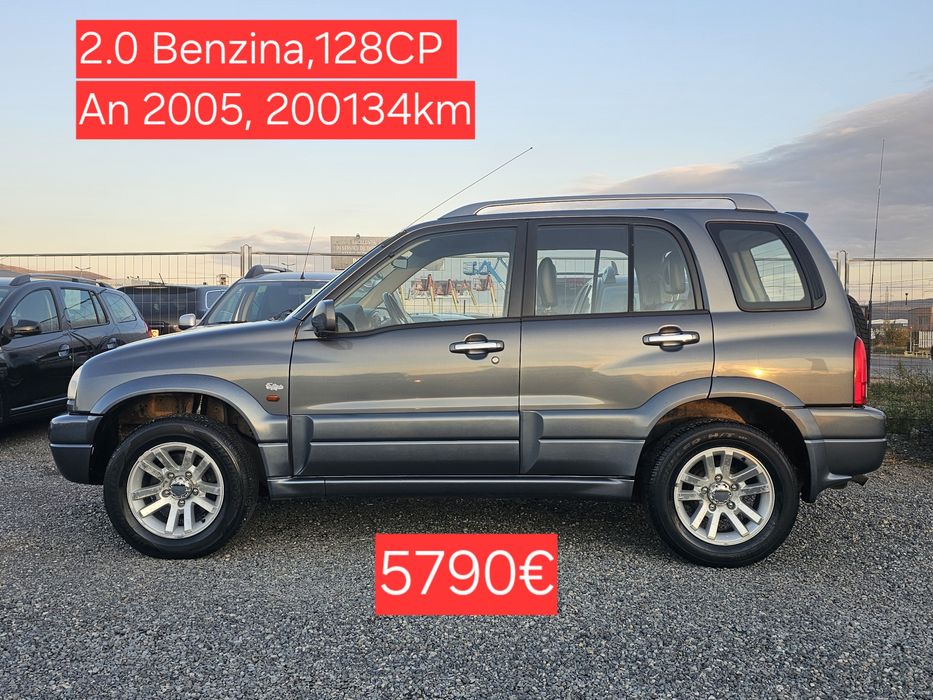 Suzuki grand vitara,2.0Benzina,4x4,Clima,Jante,Cârlig,Posibil Rate ***