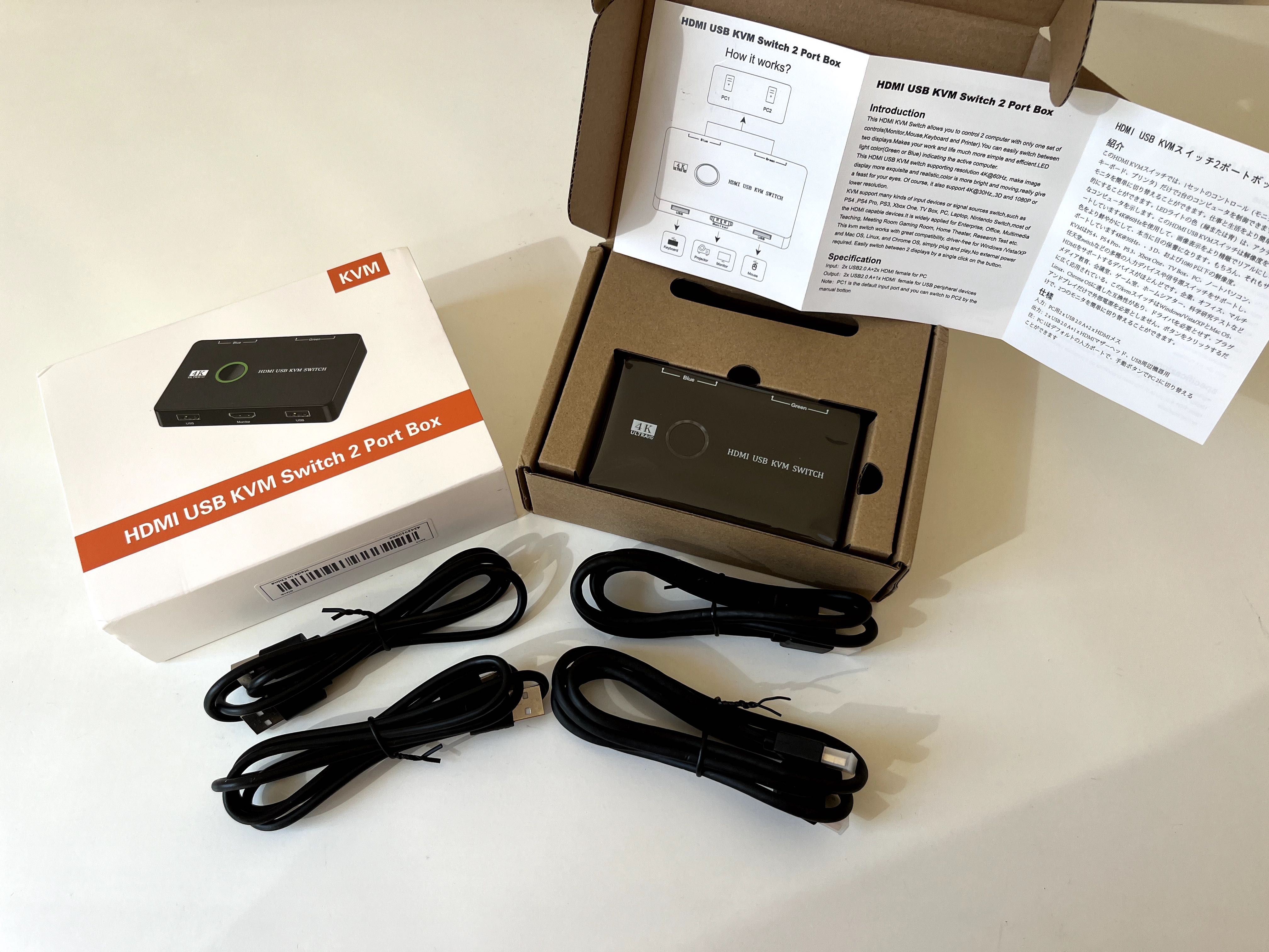 KVM HDMI USB switch првключвател