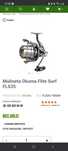 Mulinete okuma flite surf fls35