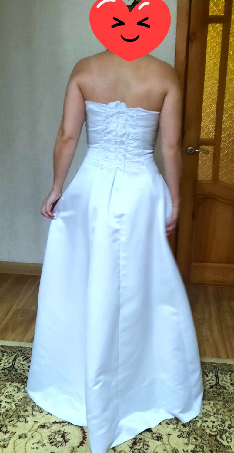 Свадебное платье КОРОЛЕВСКИЙ АТЛАС