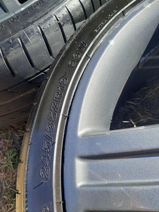 Оригинални джанти Mercedes AMG Borbet  19' + НОВИ ГУМИ 245/35 Мерцедес