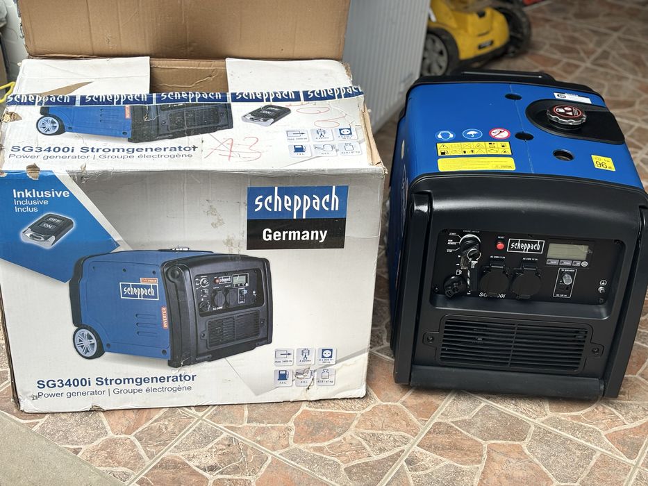 Generator 3,4kw pornire la cheie si la telecomanda