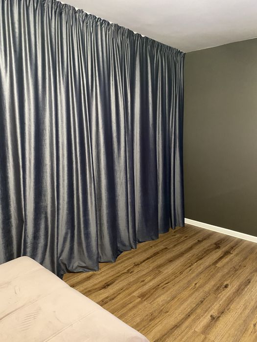 Draperii catifea blackout *gri antracit*