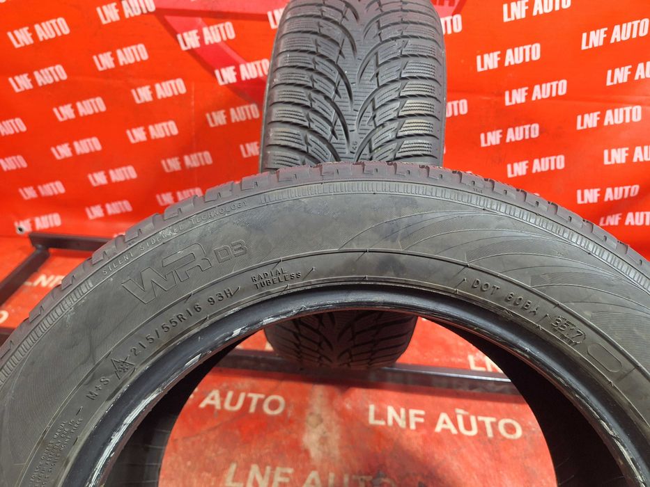 Anvelope de IARNA - 215/55/16 - NOKIAN - 6.5 MM - DOT 2017 !