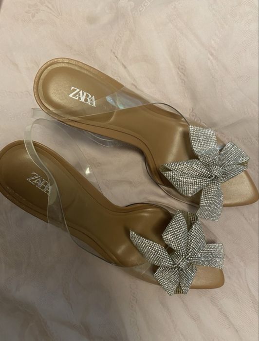 Sandale nude, Zara marimea 36