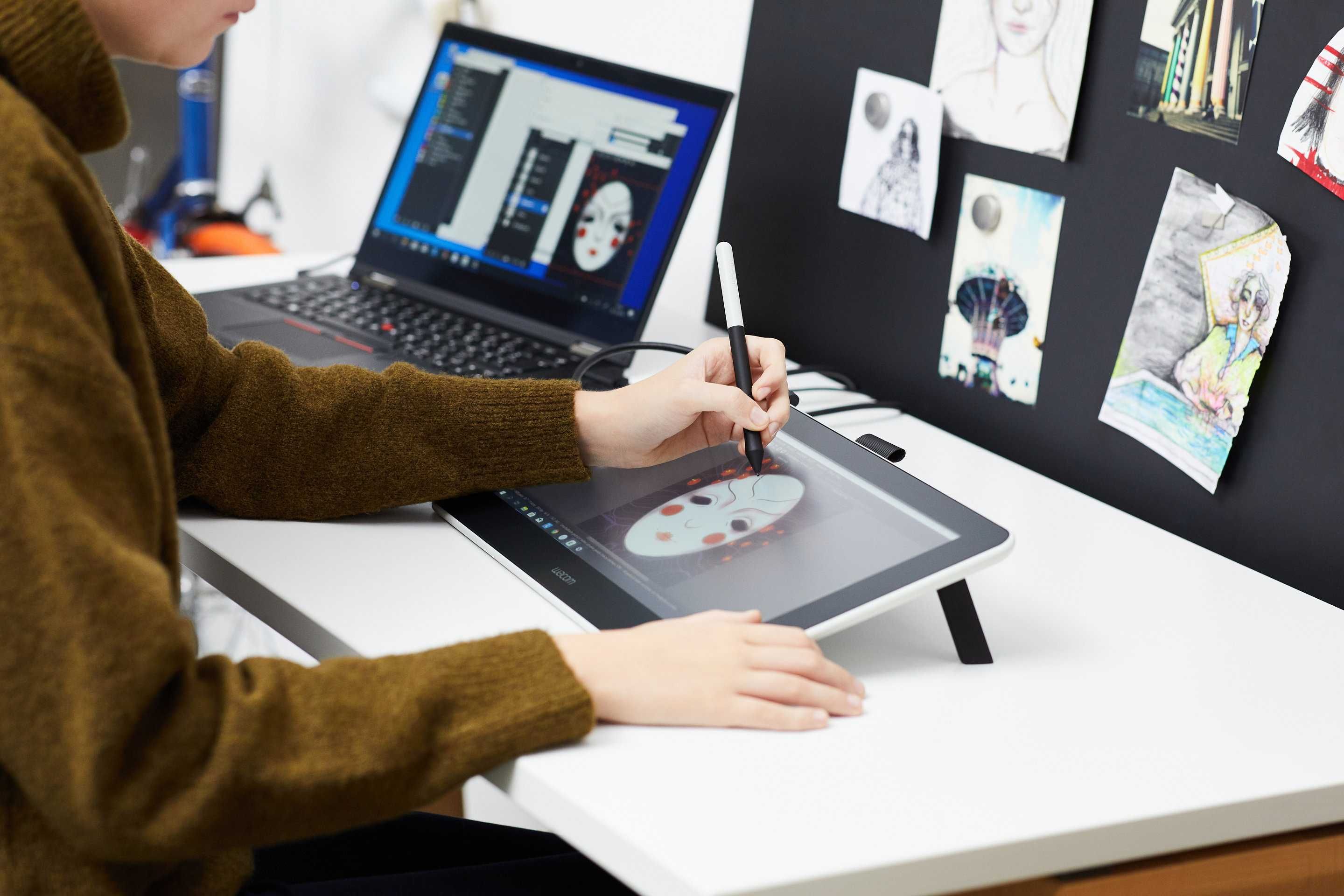 Графический Планшет с экраном Wacom One Pen Display 13"