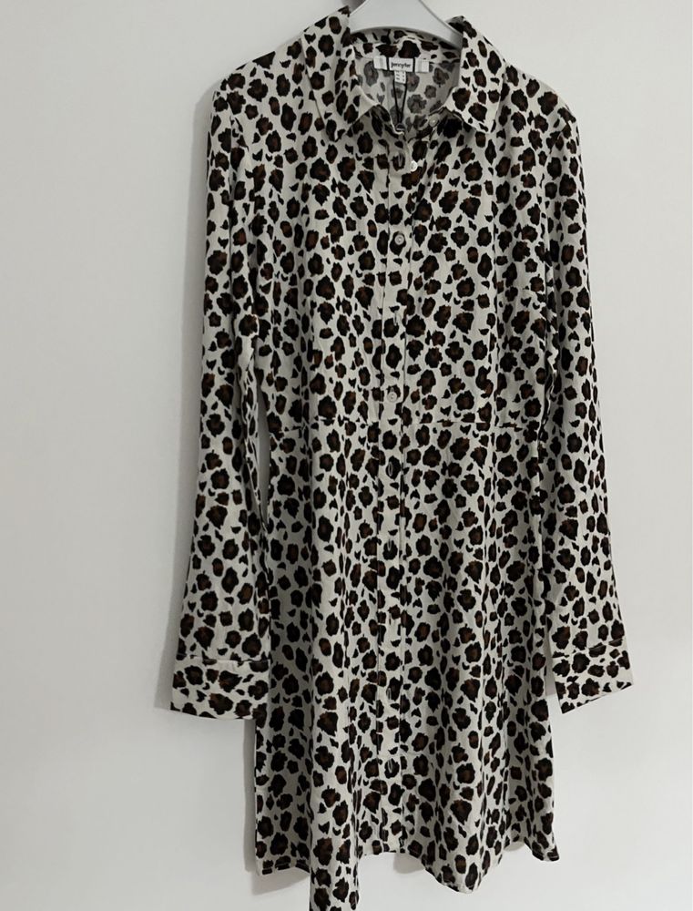 rochie leopard marimea S