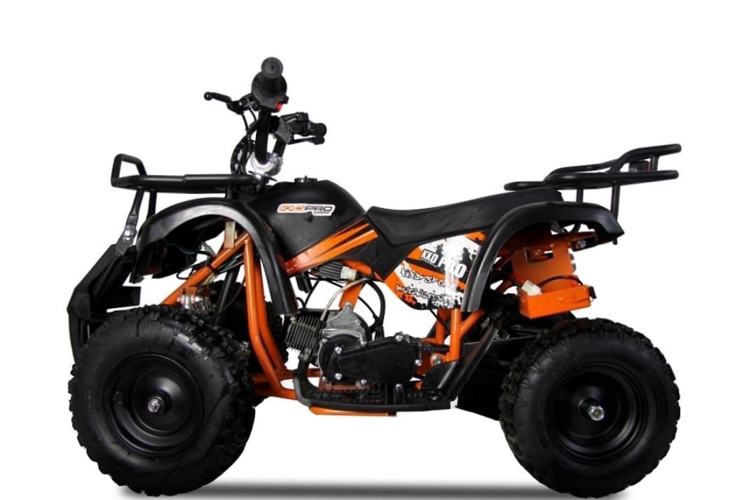 Mini Atv Quad pe benzina de 49cc cu pornire electrica și la sfoara KXD