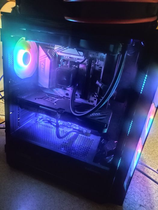 Игровой ПК ryzen 7 9700 x 4070 12 gb msi