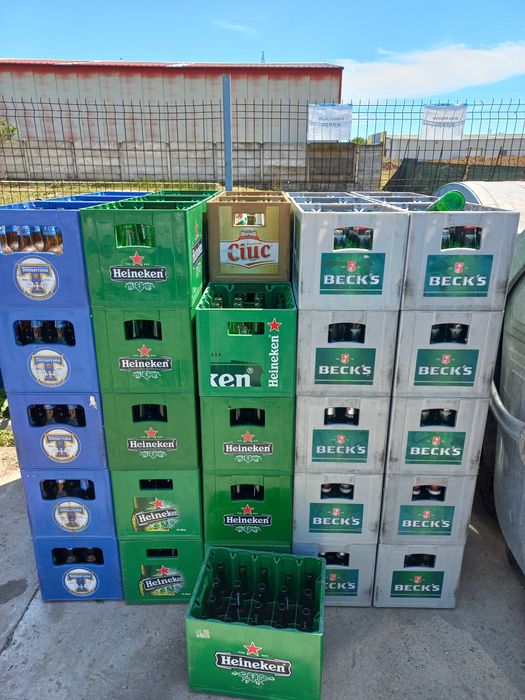Naveta / navete , lada / lazi cu sticle de bere