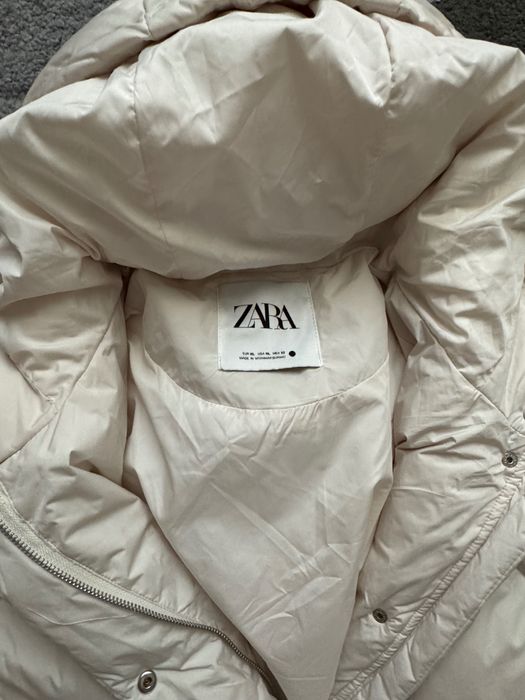 Geacă Zara crem de iarna