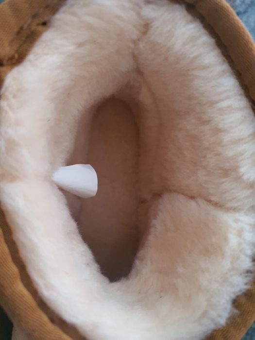 Дамски боти Н39 естествен велур нови