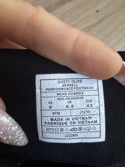 Оригинални кожени мъжки боти MERRELL ! 42 н