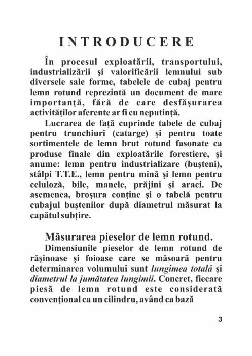 Carte de Cubaj Lemn Rotund