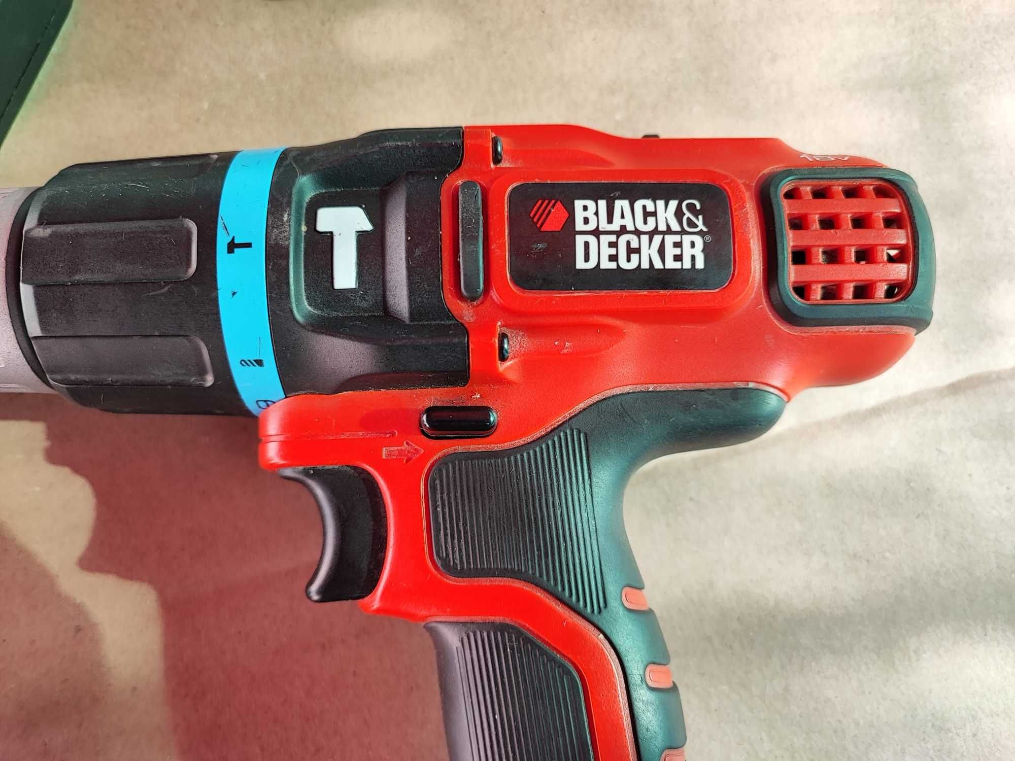 Autofiletanta Black Decker 18V + 2 acumulatori Li-Ion + încarcător