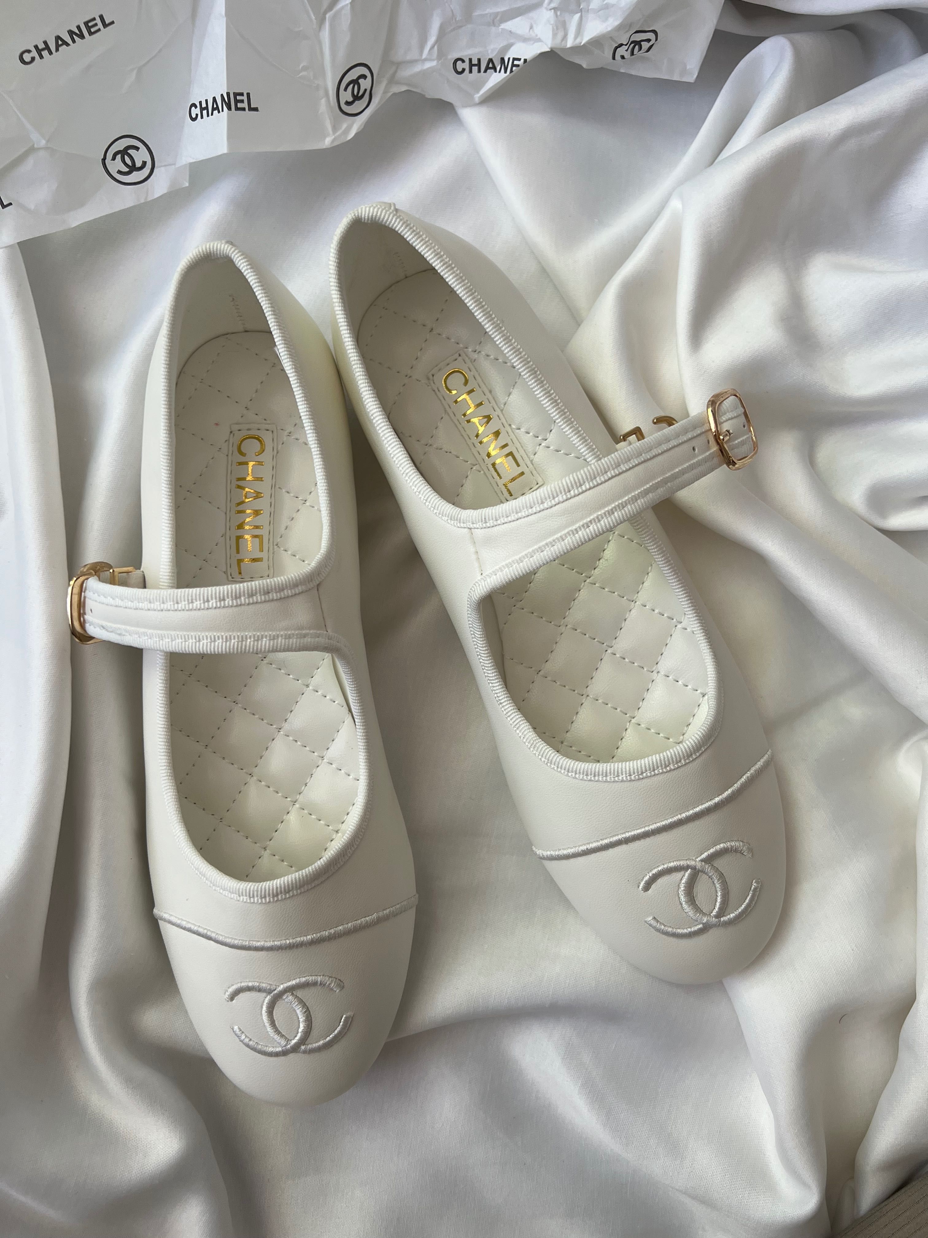 Обувки балеринки chanel