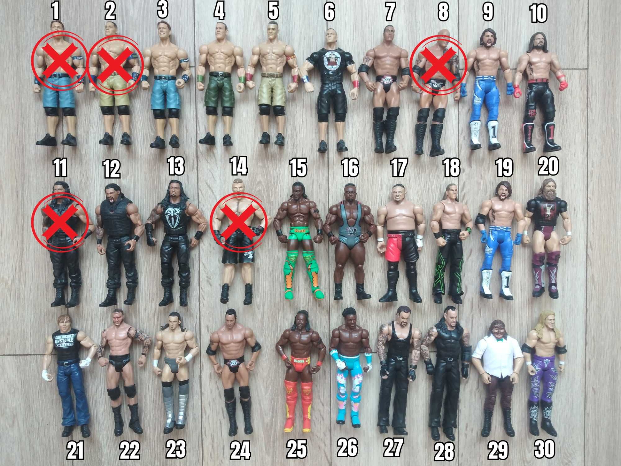 WWE Action Figure Pro Wrestling / WWE Екшън Фигурки Кечисти Играчки