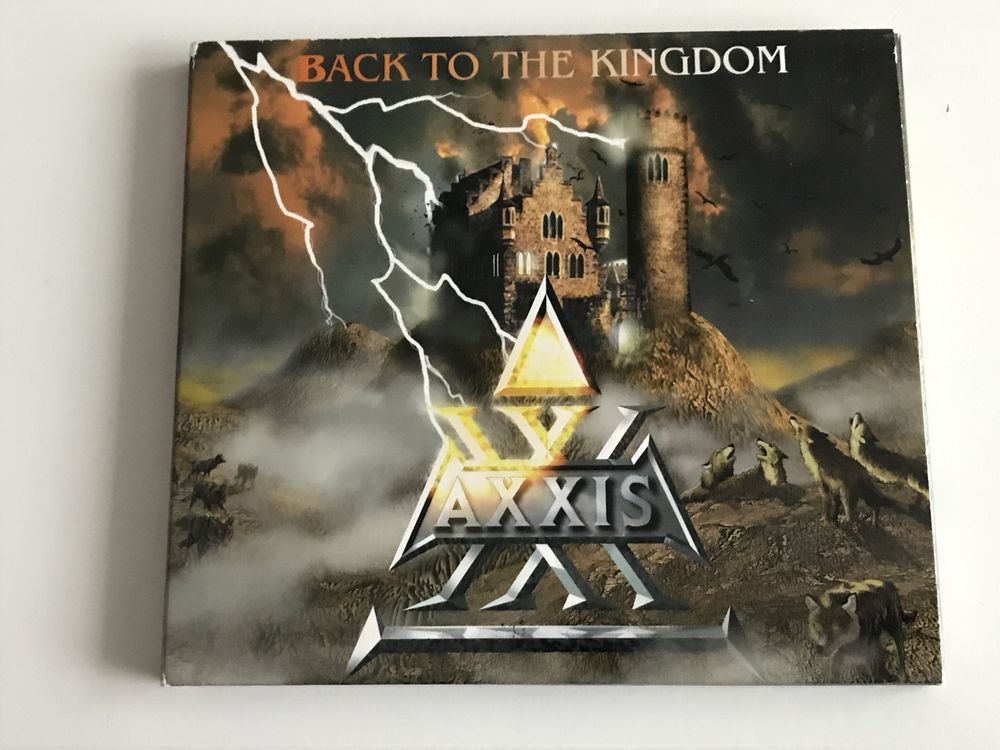 Vand cd audio original Axxis - Back to the kingdom