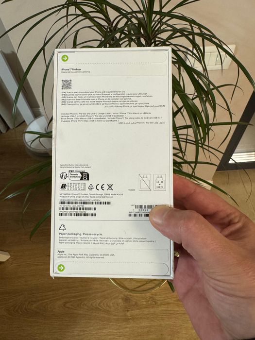 Iphone 17 Pro Max 256gb Sigilat