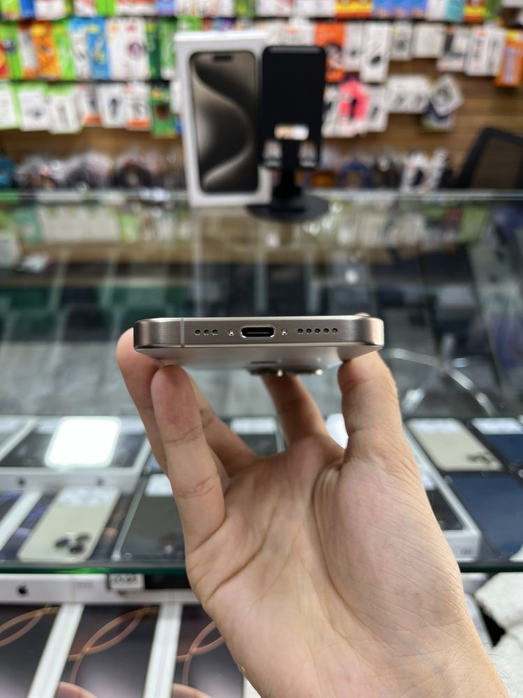 Iphone 15 Pro 128gb 93% Titan sim - Naqd va halol nasiya savdoga