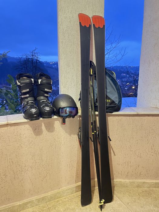 Pachet complet echipament ski pregătit pentru pârtii!