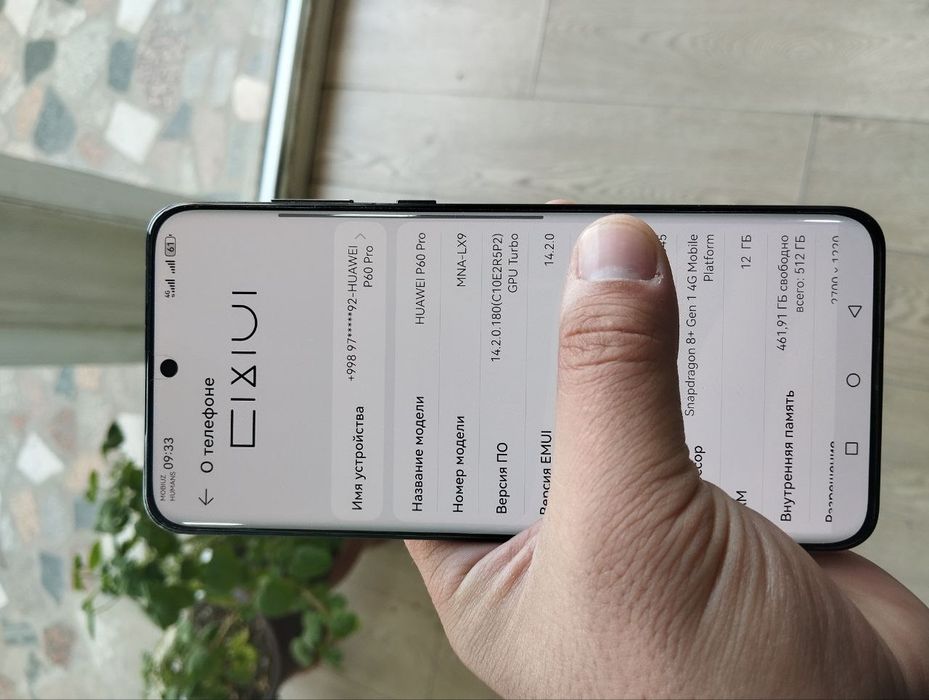 Huawei p60 pro 512 gb qora ideal full komplekt