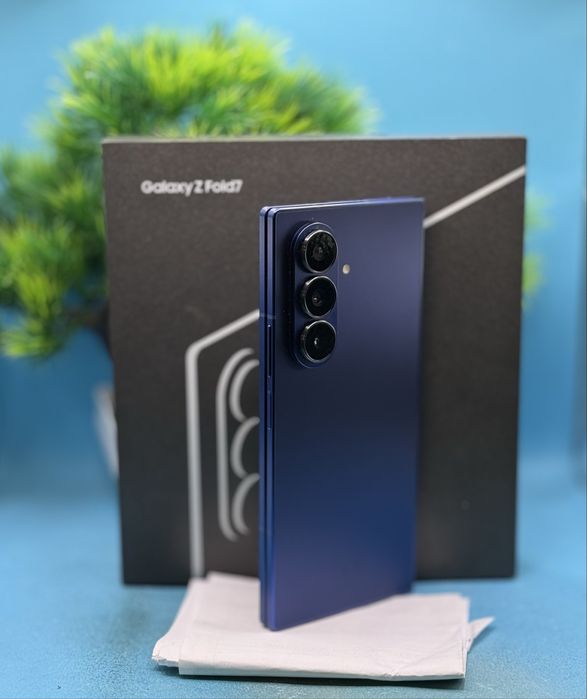 ГАРАНЦИОНЕН! Samsung Galaxy Z Fold7, 12GB RAM, 256GB, 5G, Blue Shadow