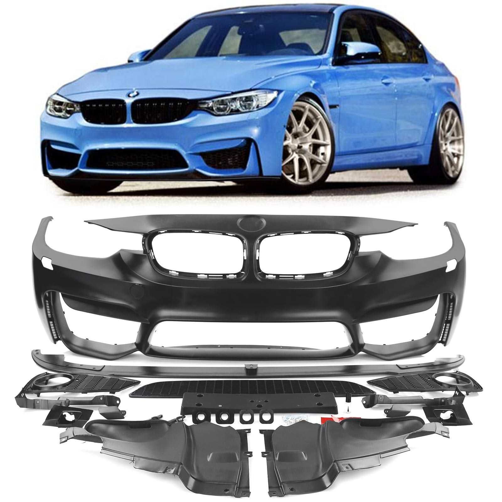 Bara Fata M3 Evo cu Lip BMW Seria 3 F30 F31 Non LCI & LCI (2011-2018)