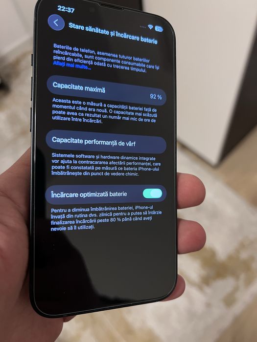 Iphone 13 necodat impecabil 128 gb baterie 92%