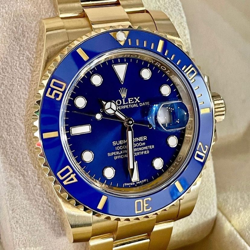 Ceas Rolex Submariner  blue dial 41 mm