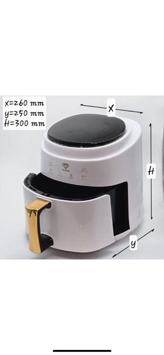 Friteuza air frayer cu aer cald , capacitate 8 l , se ofera factura