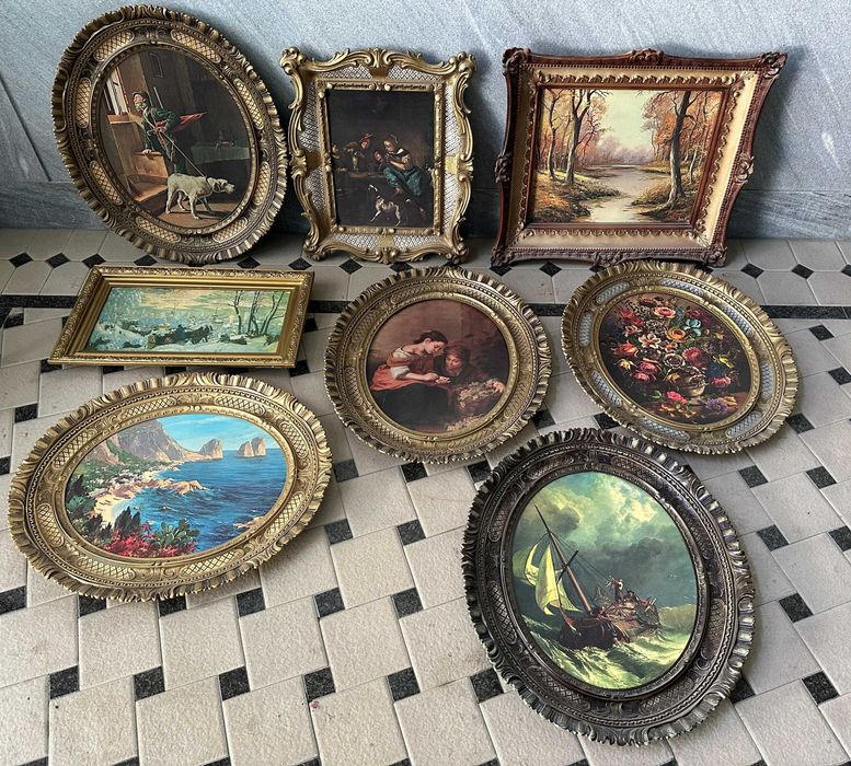 Различные Старинные Предметы для Интерьера