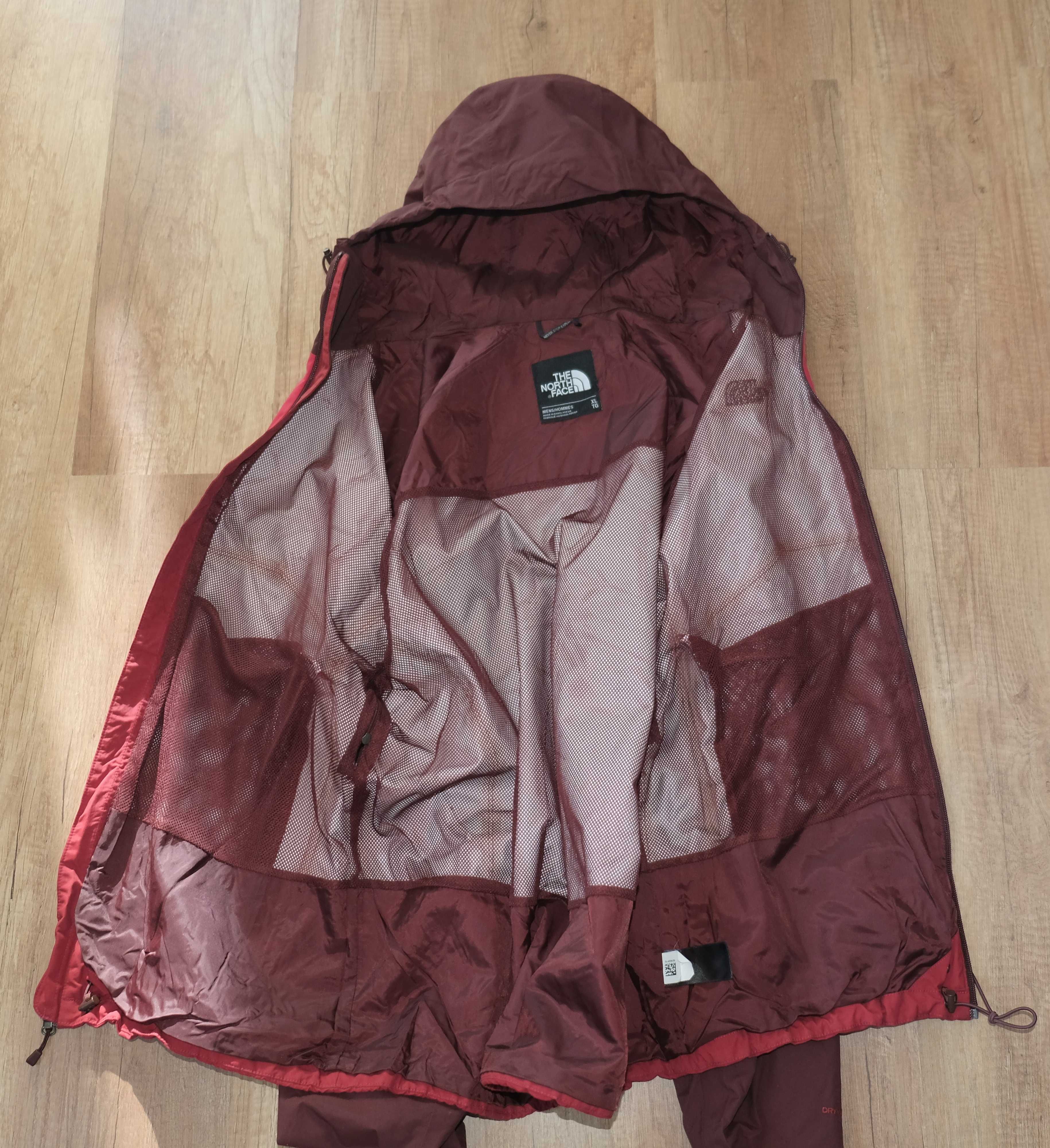 The North Face оригинално яке Dry Vent, размер XL. червено