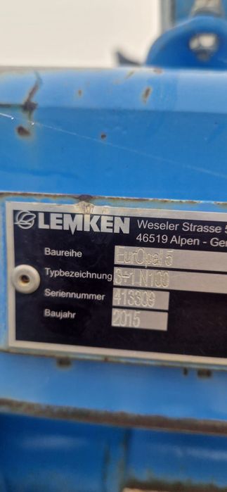 Lemken Europal 5 3- N100 -An 2015
