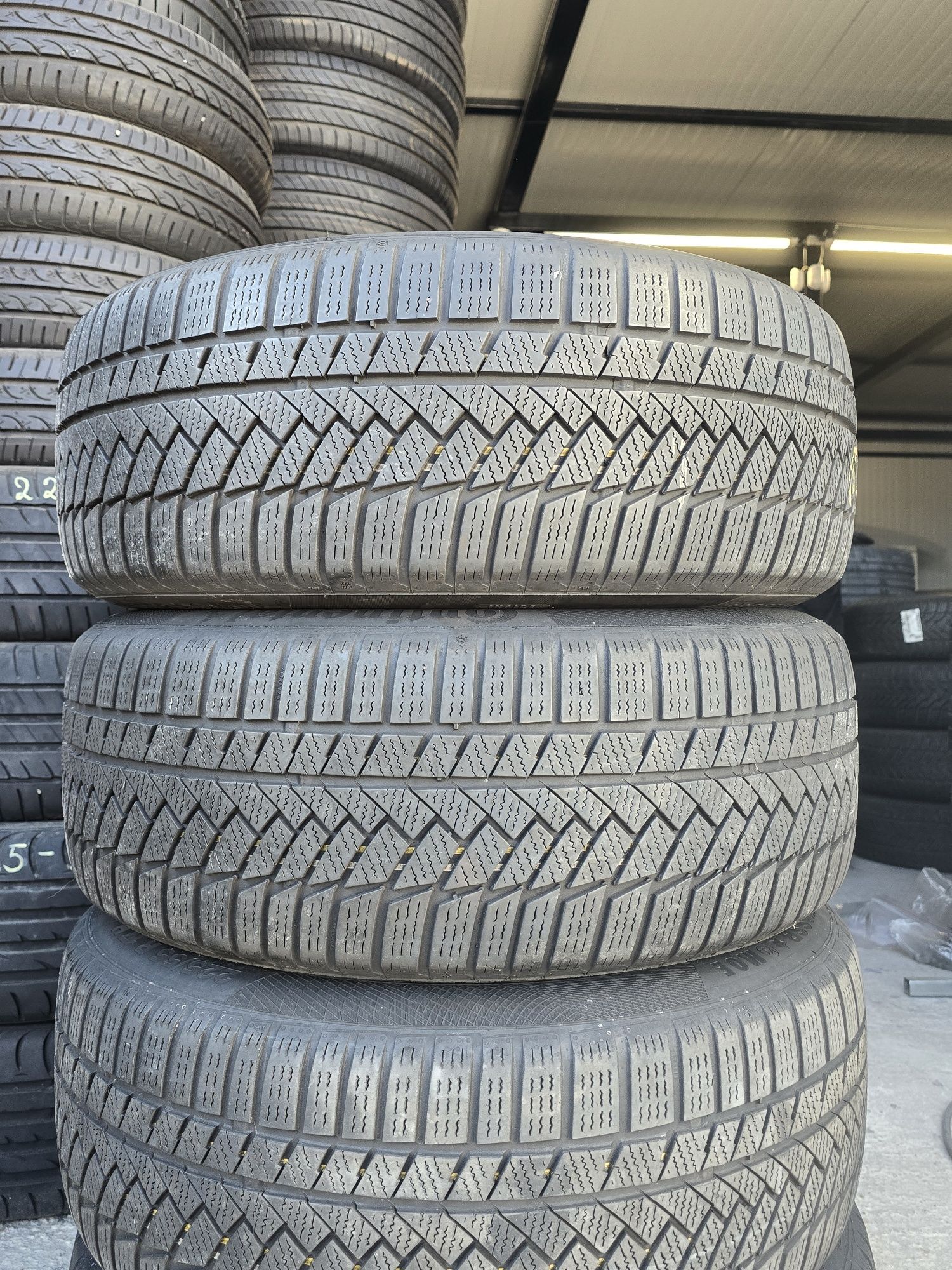 4 Броя 225/55/17 Continental 2x6mm 2x5mm RunFlat
