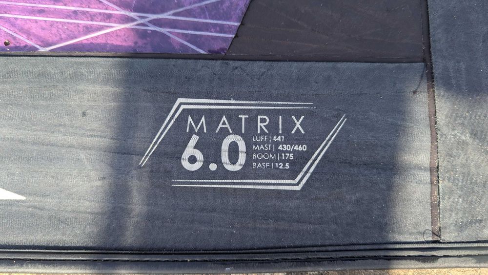 Фрийрайд платно за уиндсърф Gaastra Matrix 6.0 и карбонова SDM мачта