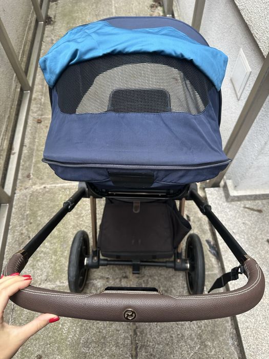 CYBEX PPLATINUM PRIAM ROSE GOLD set carucior si accesorii + CADOU