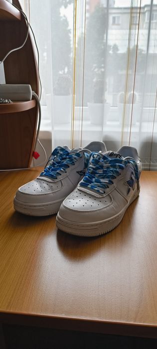 BapeSta Camo Blue