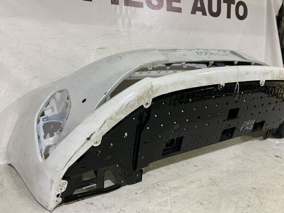 Bara fata Opel Corsa F, 2019, 2020, 2021, 2022, 2023, cod origine OE 9830280980, cu gauri pentru senzori de parcare (6). Include scut.